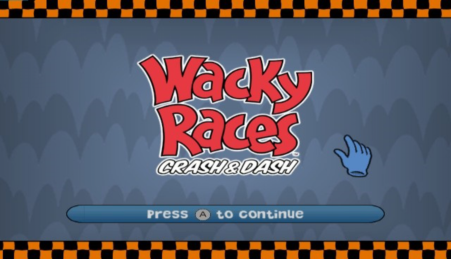 Wacky Races: Crash and Dash tilt screen for Nintendo Wii (Wii) featuring cartoon‑style racing with zany vehicles, outrageous traps, and characters from the classic Hanna‑Barbera series