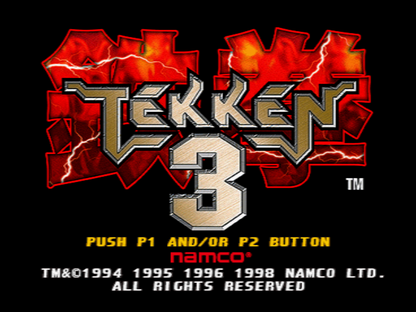 Tekken 3 Greatest Hits PlayStation PS1 for fighting video game fans featuring iconic Tekken characters 3D arena combat martial arts battles powerful combos special moves arcade mode versus matches and classic PlayStation PS1 gameplay collectible retro gaming appeal gameplay
