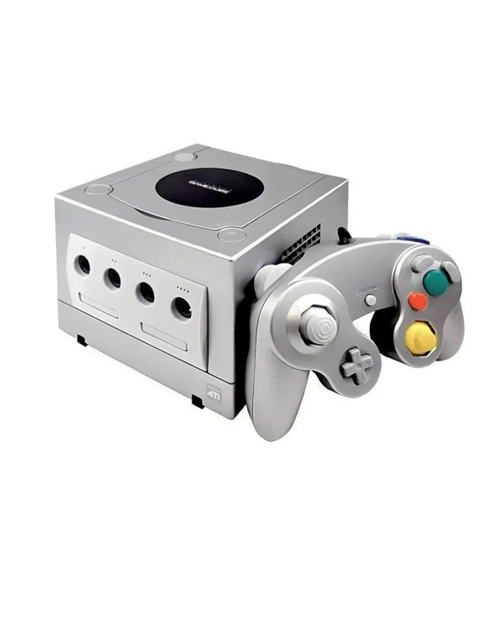 Platinum nintendo GameCube Console retro gaming console