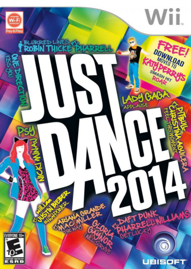 Just Dance 2014 cover art for Nintendo Wii (Wii) video game