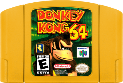 Donkey Kong 64 cartridge for Nintendo 64 (N64) video game