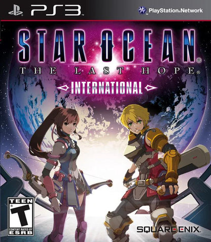 Star Ocean: The Last Hope International cover art for PlayStation 3 (PS3) video game