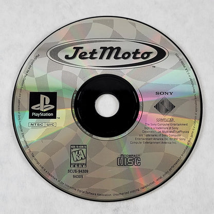 Jet Moto [Greatest Hits] – PlayStation 1 (PS1) retro video game disc