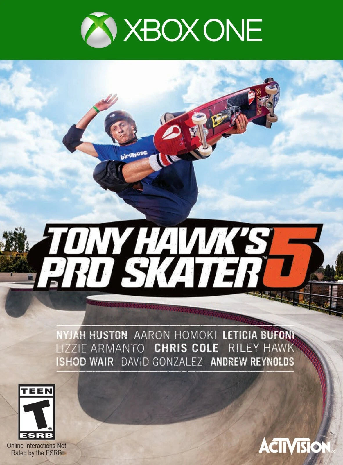 Tony Hawk 5 – Xbox One (XONE) cover art for skateboarding sports video game
