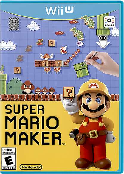 Super Mario Maker [Book Bundle] cover art for Nintendo Wii U (WiiU) video game