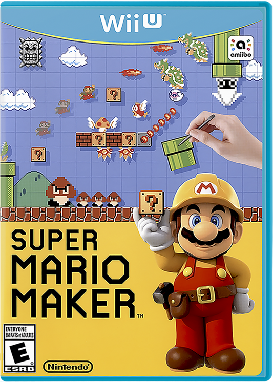 Super Mario Maker [Book Bundle] cover art for Nintendo Wii U (WiiU) video game