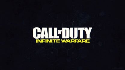 Call of Duty: Infinite Warfare [Legacy Edition] title screen for PlayStation 4 (PS4) first-person shooter video game