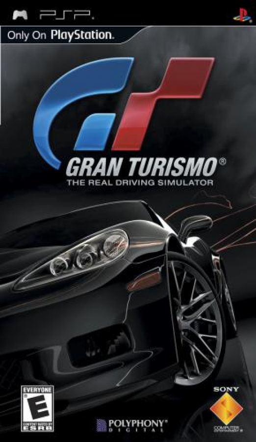 Gran Turismo PSP racing video game disc