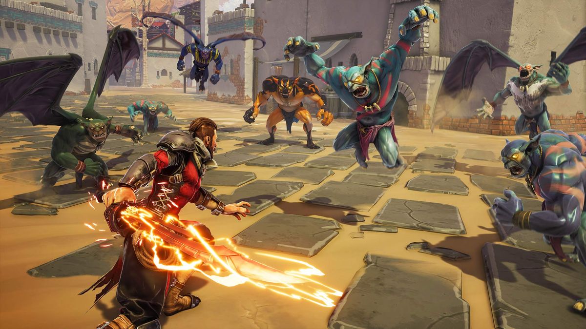 Extinction – PlayStation 4 (PS4) video game gameplay, action adventure by Modus Games