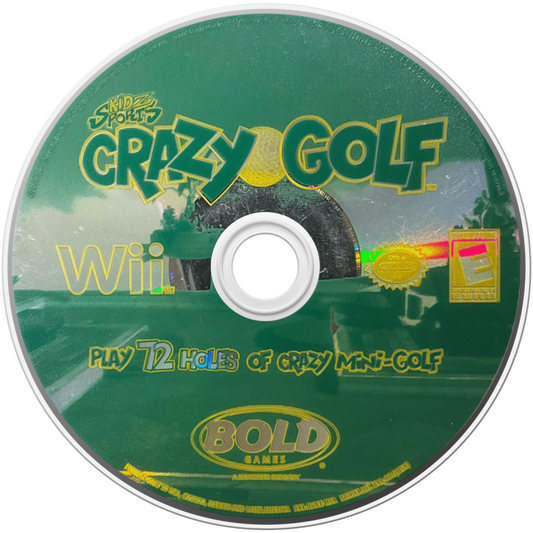 Kidz Sports: Crazy Golf – Nintendo Wii (Wii) arcade mini golf sports video game disc