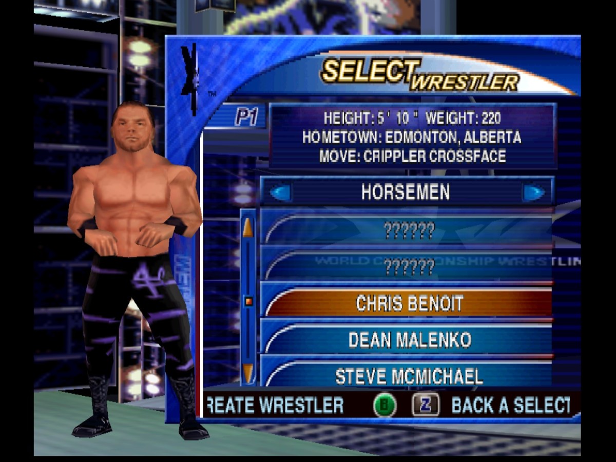 WCW Mayhem Nintendo 64 N64 video game featuring professional wrestling gameplay WCW superstars championship matches signature wrestling moves grappling attacks finishing moves ring combat backstage areas pay per view events and classic 64 bit Nintendo wrestling action retro video game collection collectible gaming appeal gameplay