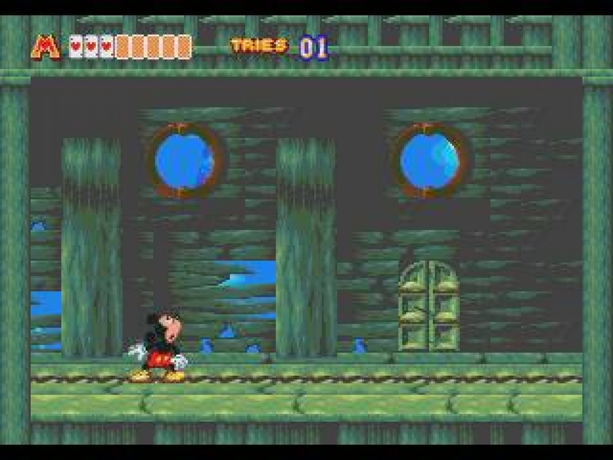 World of Illusion Starring Mickey Mouse and Donald Duck Sega Genesis retro video game platformer gameplay (1992)
