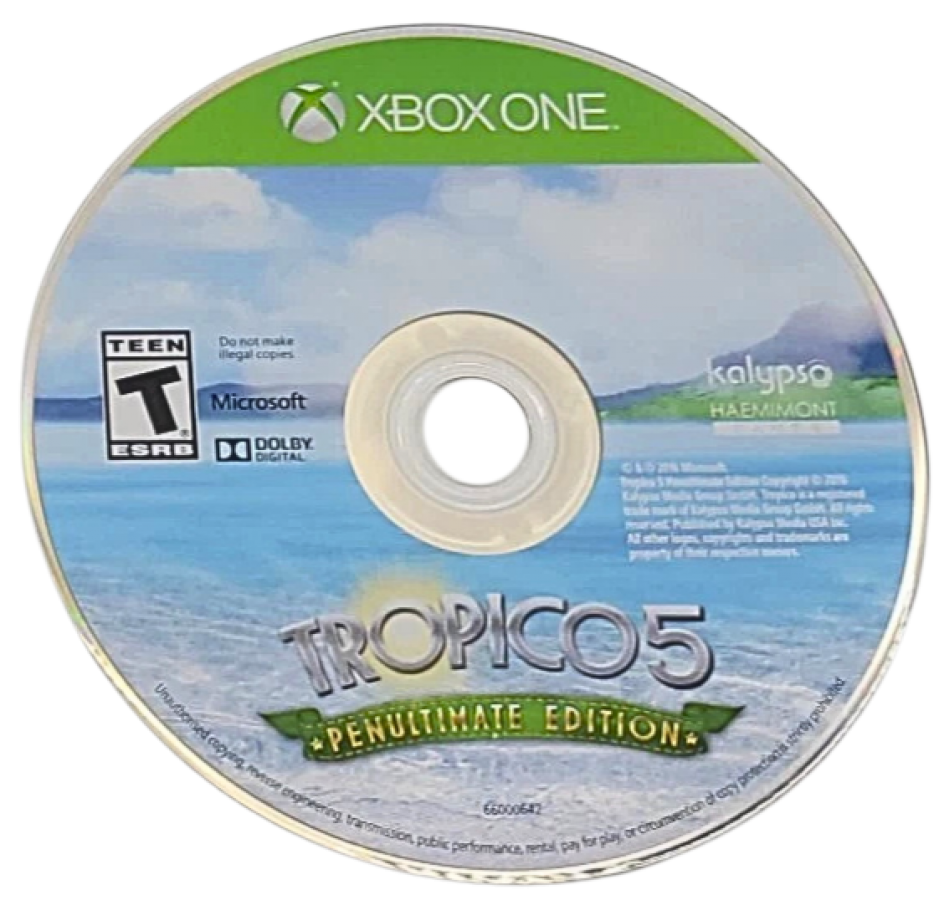 Tropico 5 [Penultimate Edition] – Xbox One (XONE) disc for city-building and political simulation video game