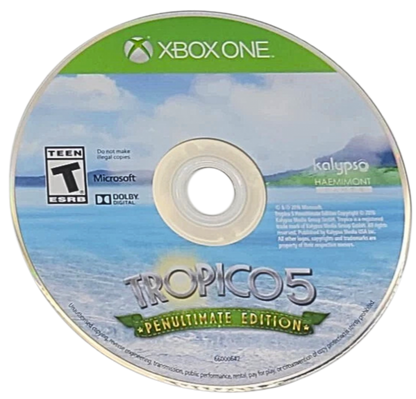 Tropico 5 [Penultimate Edition] – Xbox One (XONE) disc for city-building and political simulation video game