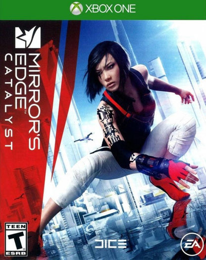 Mirror’s Edge Catalyst cover art for Xbox One (XONE) action-adventure video game