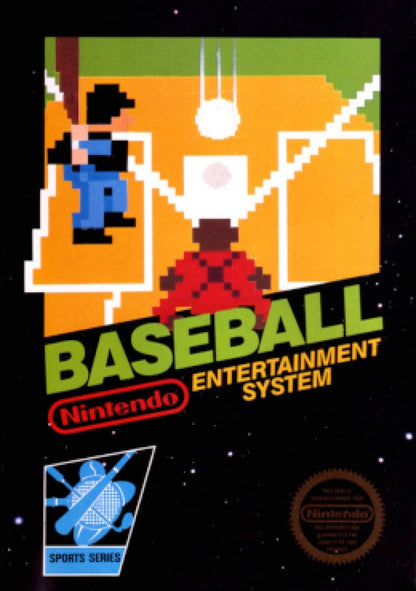 Baseball [5 Screw] cover art for Nintendo Entertainment System (NES) video game