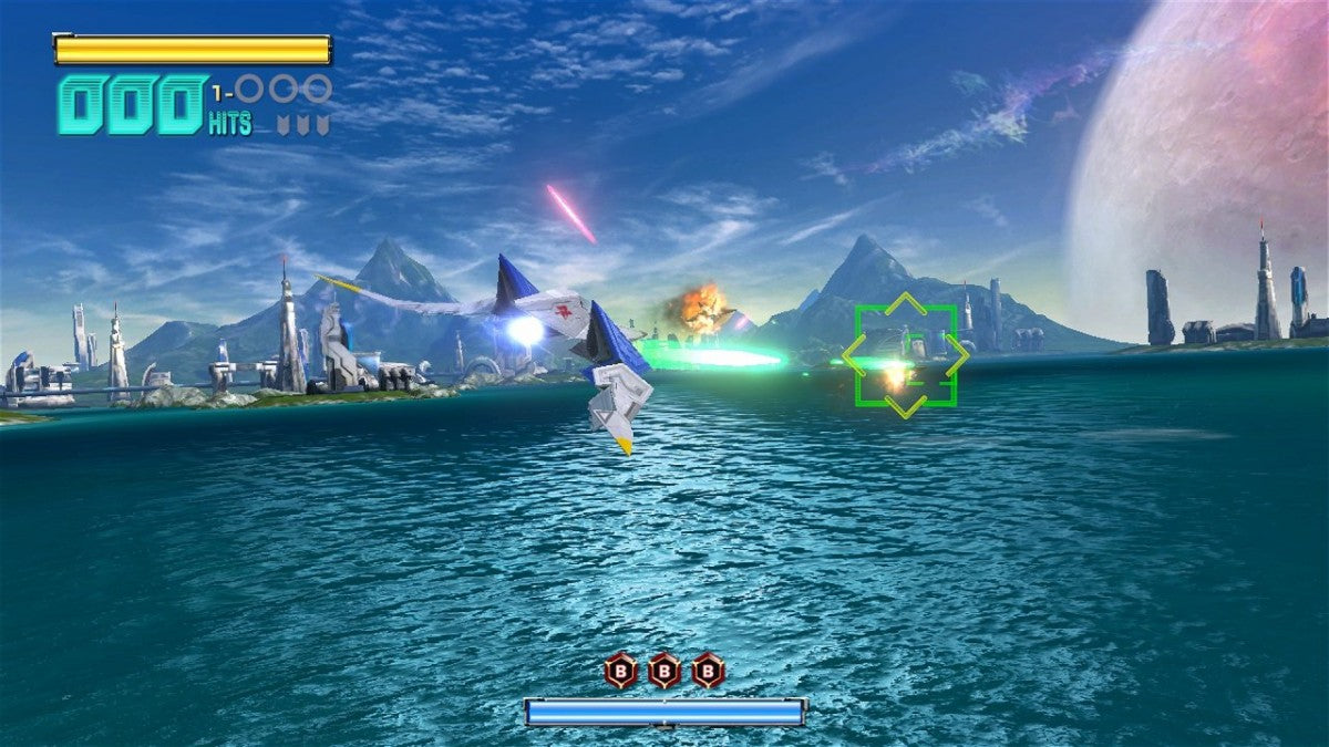 Star Fox Zero gameplay for Nintendo WII U (WII U) video game. 