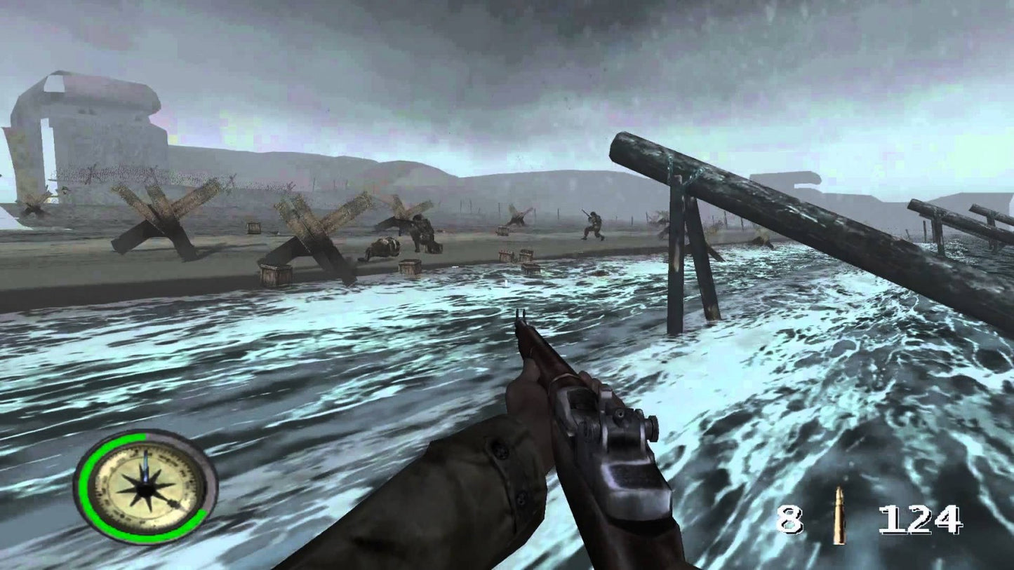 Medal of Honor: Frontline [Greatest Hits] gameplay for PlayStation 2 (PS2) video game
