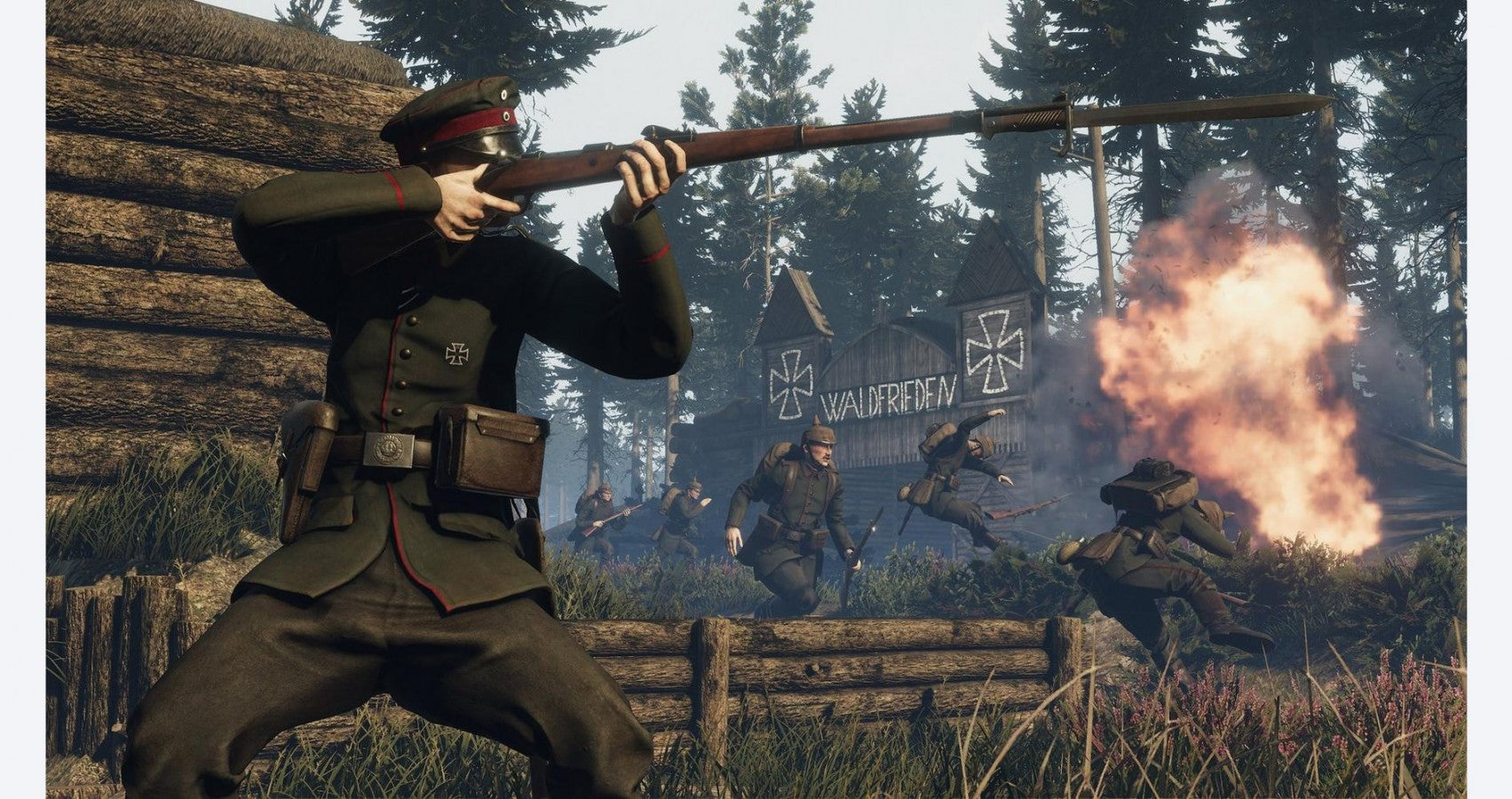 WWI Tannenberg: Eastern Front gameplay for PlayStation 5 (PS5) World War I first-person shooter video game
