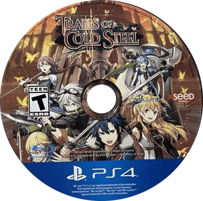 The Legend of Heroes Trails of Cold Steel II PS4 game featuring deep JRPG storytelling, turn-based combat, and an expanded epic fantasy adventure disc