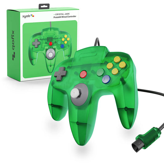 PROTO64 Wired Controller Crystal Jade accessory Nintendo 64 (N64)