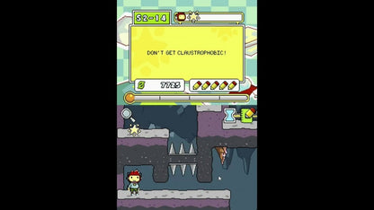 Scribblenauts Collection Nintendo DS puzzle action game word based gameplay summon objects Maxwell adventure creative problem solving open ended puzzles 5th Cell WB Games touch screen stylus controls Nintendo DS software video game title gameplay