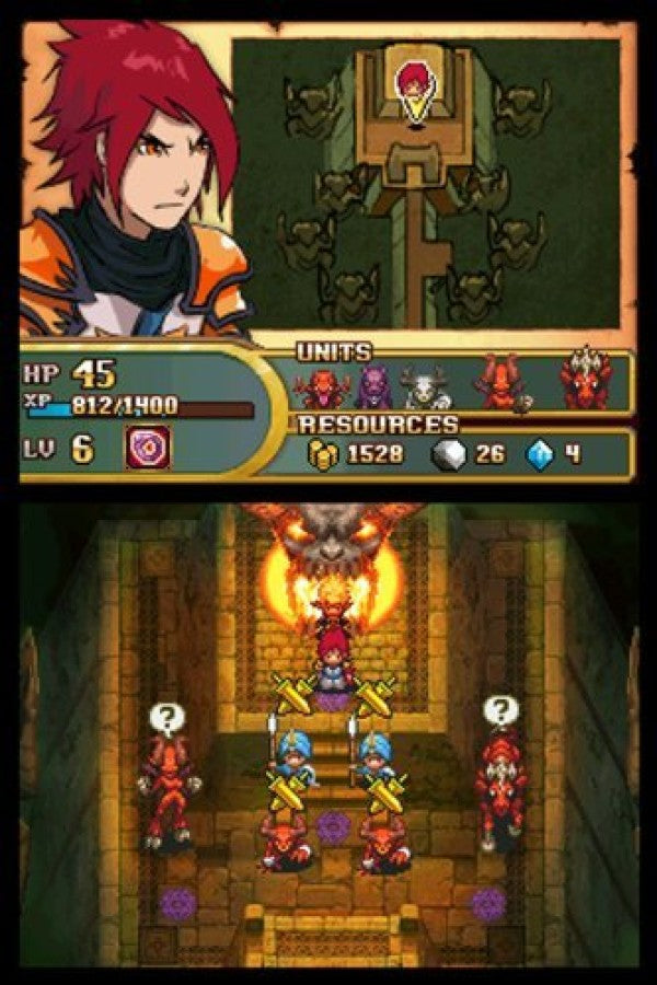 Might and Magic Clash of Heroes Nintendo DS DS video game featuring fantasy puzzle role playing gameplay tactical match three combat strategic unit formations hero abilities magical creatures turn based battles campaign adventure character progression enemy encounters and touchscreen puzzle strategy mechanics classic Nintendo DS handheld gaming retro video game collection collectible gaming appeal gameplay
