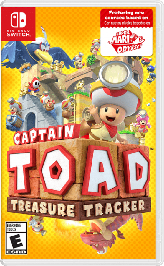 Captain Toad: Treasure Tracker – Nintendo Switch (NS) Front Cover Image Art for this epic Nintendo Switch Video Game