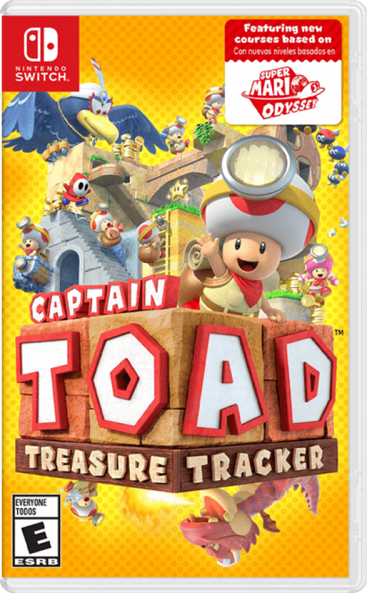 Captain Toad: Treasure Tracker – Nintendo Switch (NS) Front Cover Image Art for this epic Nintendo Switch Video Game