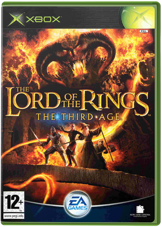 The Lord of the Rings: The Third Age – Xbox (XBOX) cover art for video game for XBOX
