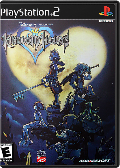 Kingdom Hearts cover art for PlayStation 2 (PS2) video game