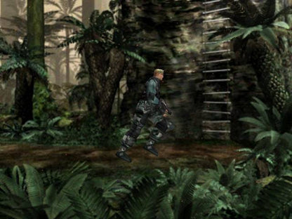 Dino Crisis 2 PS1 PlayStation 1 survival horror action game dinosaur shooter Capcom arcade style combat Regina third person adventure retro video game gameplay 