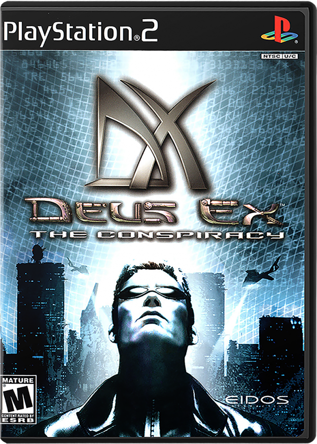 Deus Ex: The Conspiracy – PlayStation 2 (PS2) | Action RPG Shooter ...