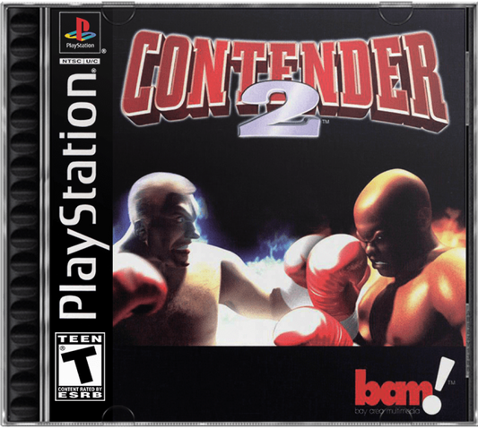 Contender 2 cover art for PlayStation 1 (PS1) video game