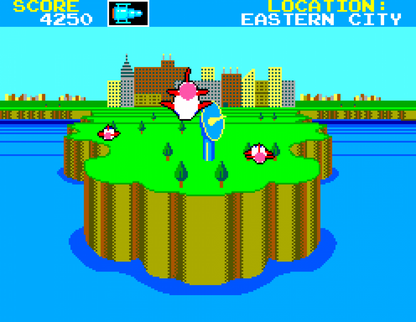 Missile Defense 3-D Sega Master System SMS for arcade shooting video game fans featuring 3D missile defense gameplay enemy attacks target tracking defensive weapons strategic shooting challenging stages and classic Sega Master System gameplay collectible retro gaming appeal gameplay