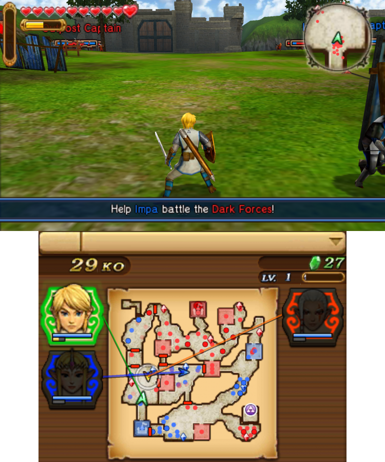 Hyrule Warriors: Legends gameplay for Nintendo 3DS (3DS) hack and slash action video game 