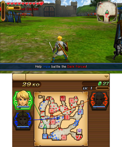 Hyrule Warriors: Legends gameplay for Nintendo 3DS (3DS) hack and slash action video game 
