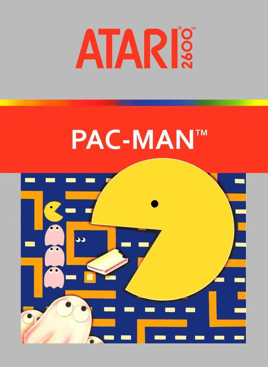 Pac-Man cover art for Atari 2600 (2600) video game