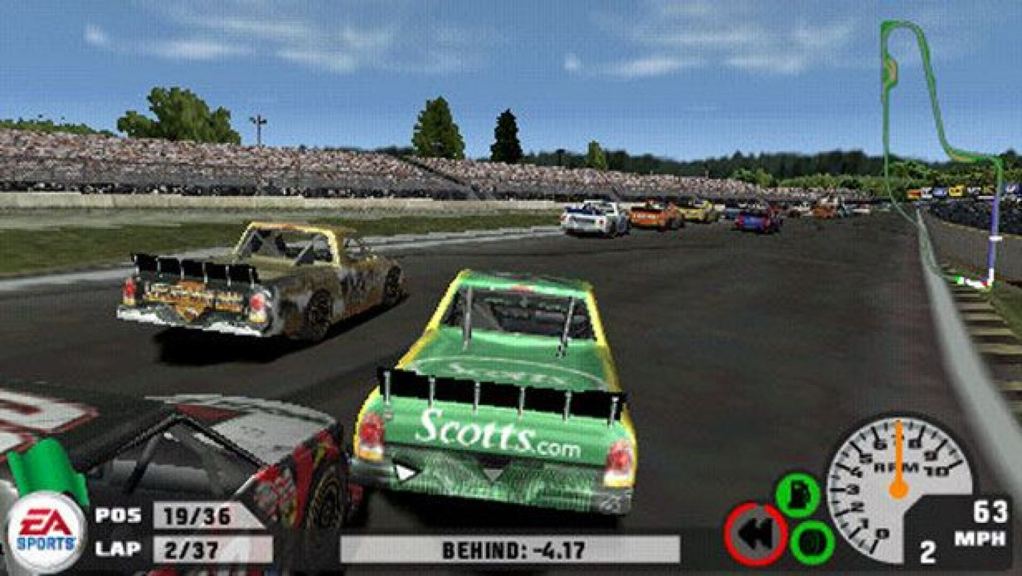 NASCAR 07 – PlayStation 2 (PS2) stock car racing sports video game gameplay