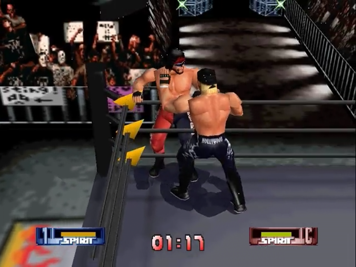 WCW vs nWo Revenge gameplay for Nintendo 64 N64 video game 