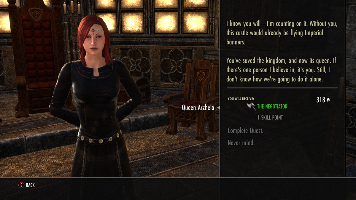 The Elder Scrolls Online: Tamriel Unlimited – Xbox One (XONE) gameplay for fantasy MMORPG set in the Elder Scrolls universe