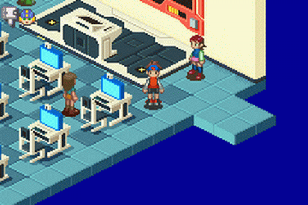 Mega Man Battle Network 2 Game Boy Advance GBA video game, action RPG, tactical grid-based combat, classic Capcom handheld title gameplay