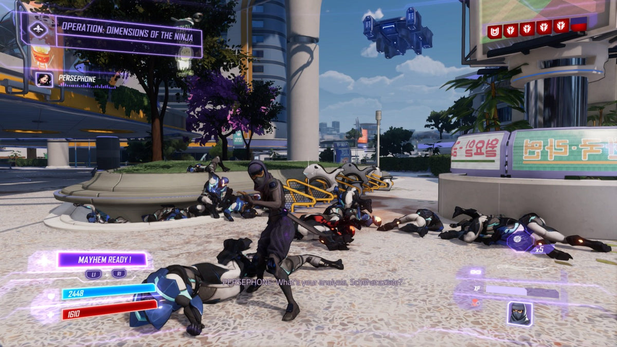 Agents of Mayhem PlayStation 4 PS4 video game featuring open world action gameplay elite agents combat missions weapon abilities explosive battles character switching enemy encounters futuristic city environments and classic PlayStation 4 gameplay retro video game collection collectible gaming appeal gameplay