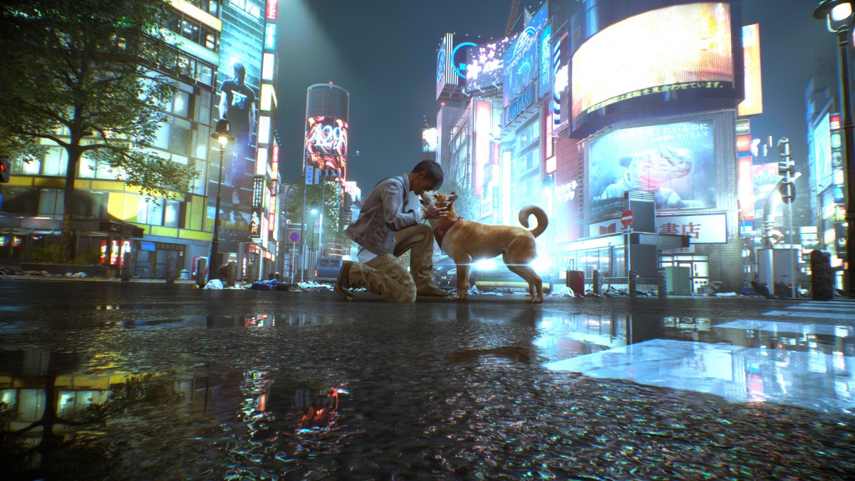 Ghostwire: Tokyo for PS5 featuring supernatural action-adventure gameplay in a visually striking urban Tokyo setting gameplay
