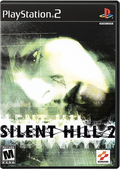 Silent Hill 2 – PlayStation 2 (PS2) video game cover image, survival horror game