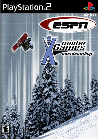 ESPN X Games Snowboarding extreme sports snowboarding game featuring X Games athletes downhill courses trick combos arcade style competition modes cover art