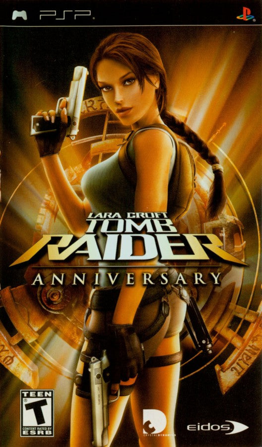 Tomb Raider: Anniversary – cover art for PlayStation Portable (PSP) action-adventure game