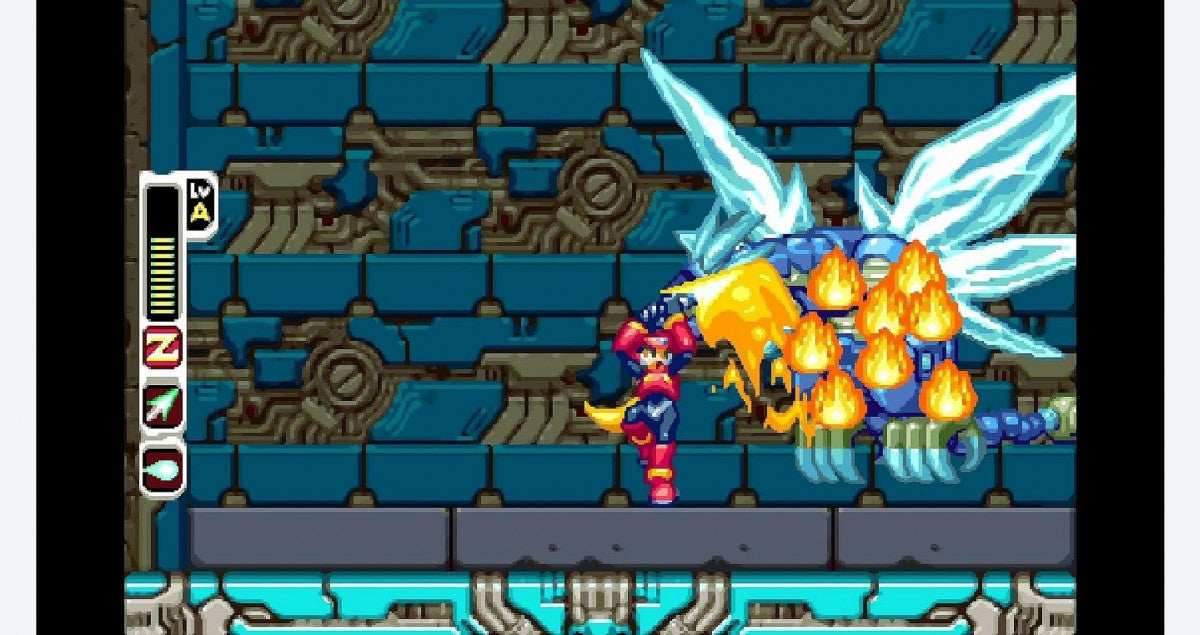 Mega Man Zero/ZX Legacy Collection – PlayStation 4 (PS4) video game gameplay, action platformer game