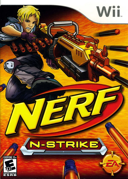 NERF N-Strike cover art for Nintendo Wii (Wii) video game