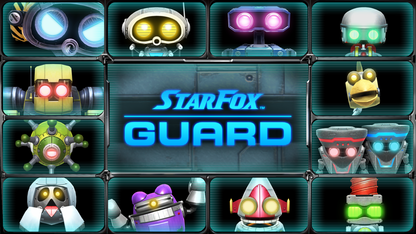 Star Fox Guard characters for Nintendo Wii U (WiiU) video game